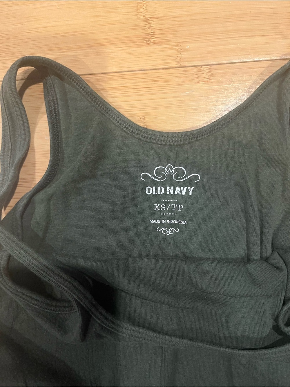 Old Navy Women's Tank Tops — Olive Green & Navy Blue - Picture 2 of 7